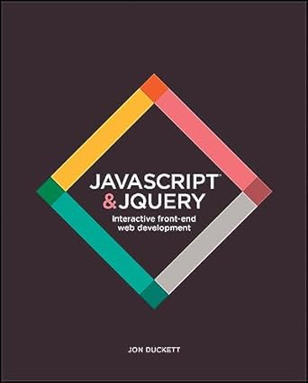 Cover of JavaScript & jQuery: